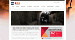 Desktop Screenshot of palabora.co.za